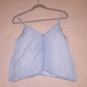 Denim tank top